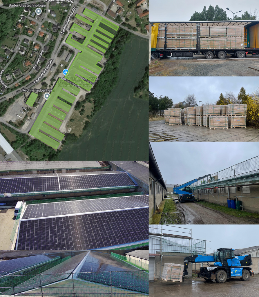 German Energies | Photovoltaik Großdachanlagen Referenzprojekt
